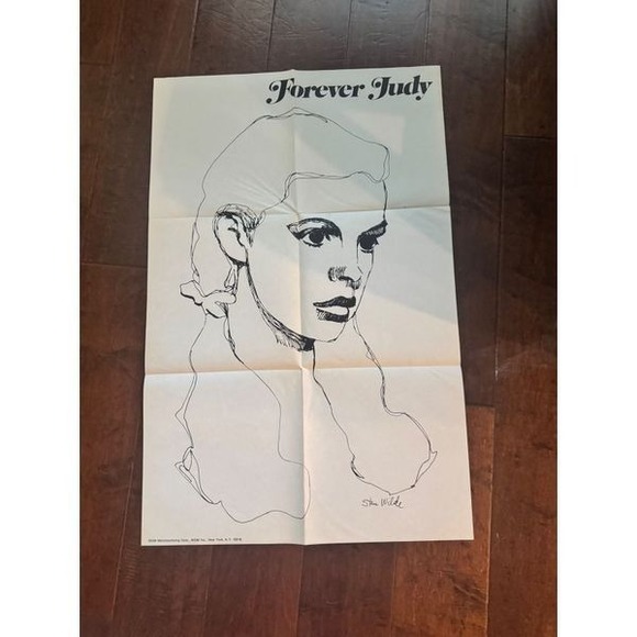 Judy Garland 1963 Vinyl LP & Poster - Picture 4 of 5